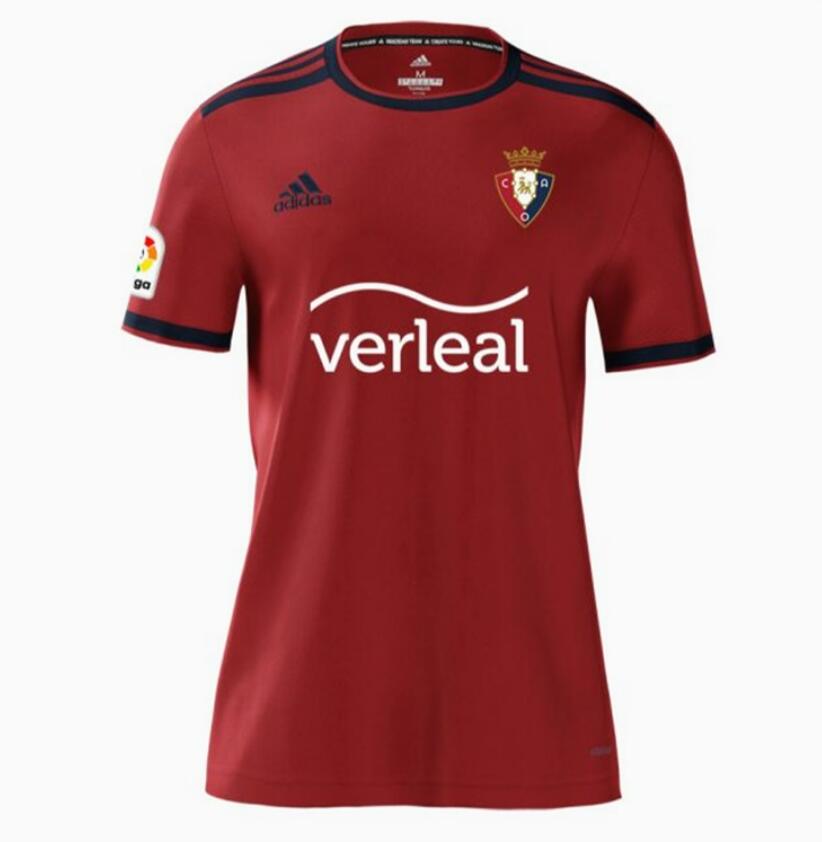 2021/22 Osasuna Home Kit Soccer Jersey